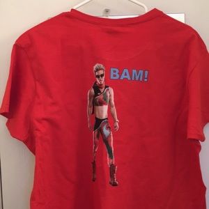 NEW Boxing Is for Girls graphic red tee